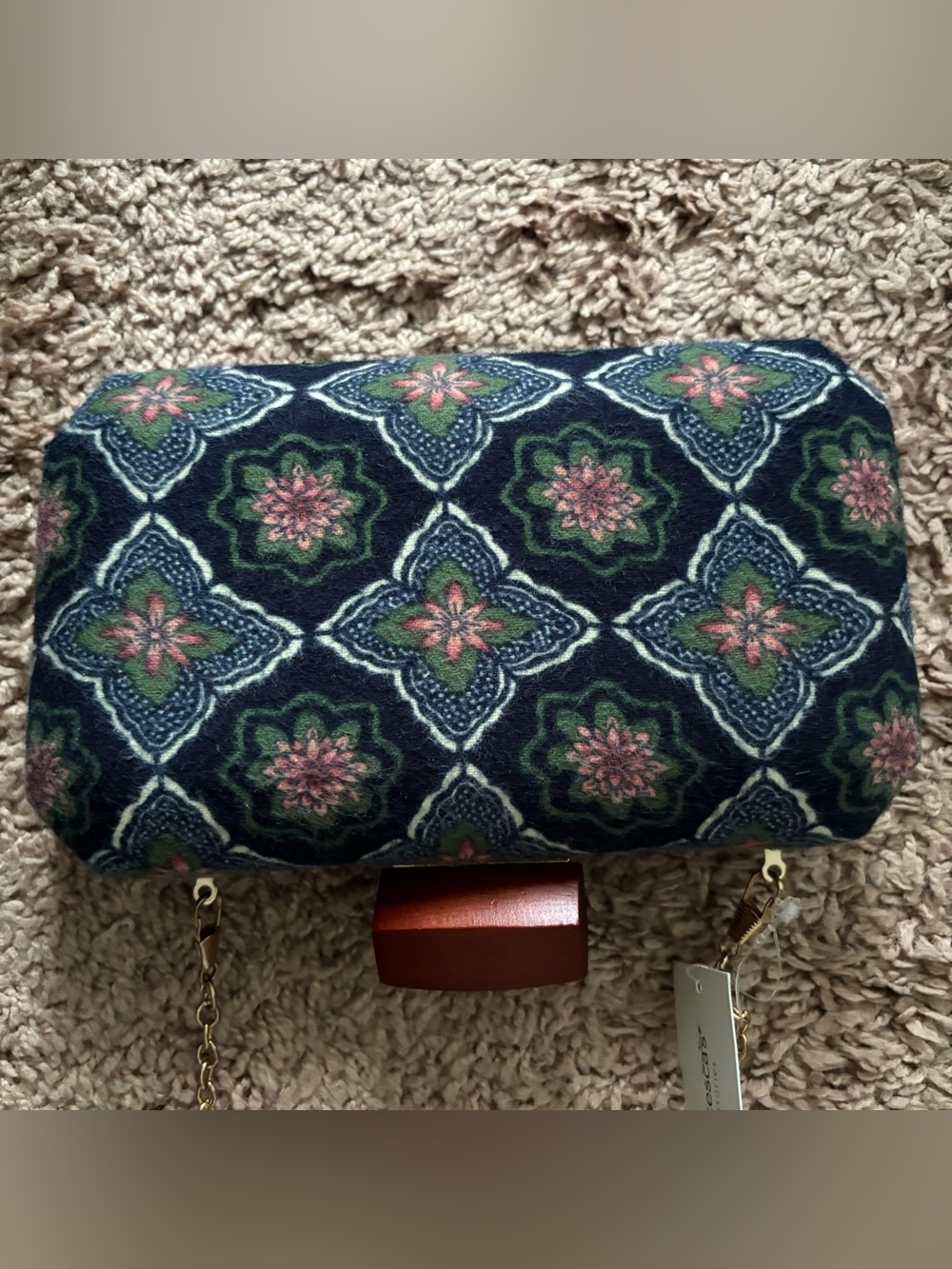 Francesca's Collections Clutch With Shoulder Strap